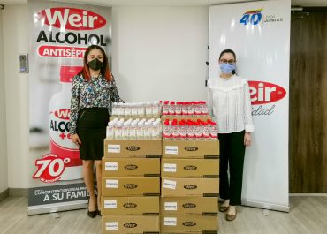 Laboratorio Weir realizó donación a la Clínica Guayaquil