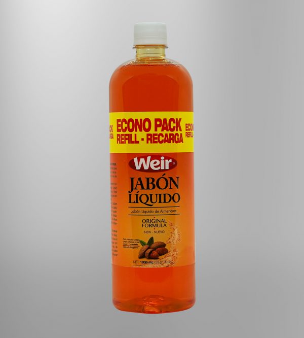 1000ML JABÓN LIQUIDO ALMENDRAS RECARGA