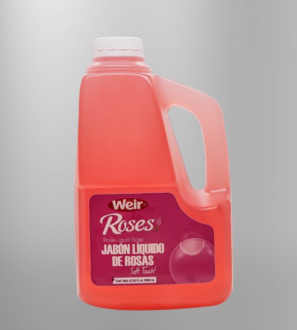 2000ml Jabon de Rosas