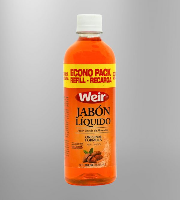 500ML JABÓN LIQUIDO ALMENDRAS RECARGA