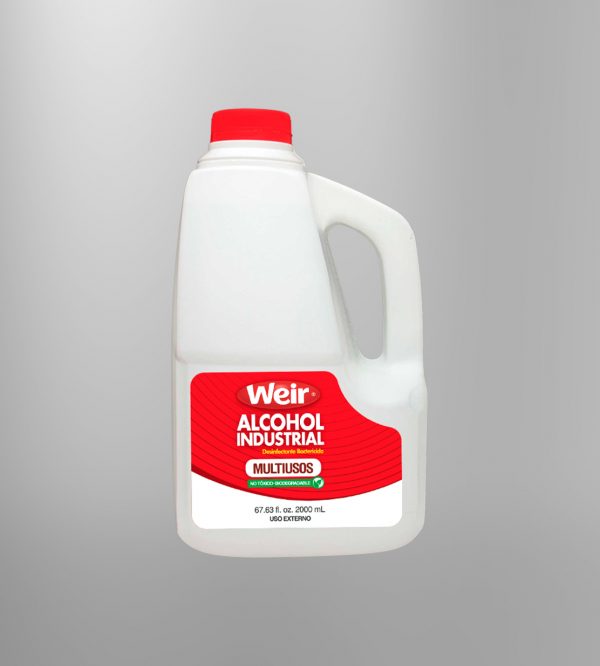 ALCOHOL INDUSTRIAL 2000ML