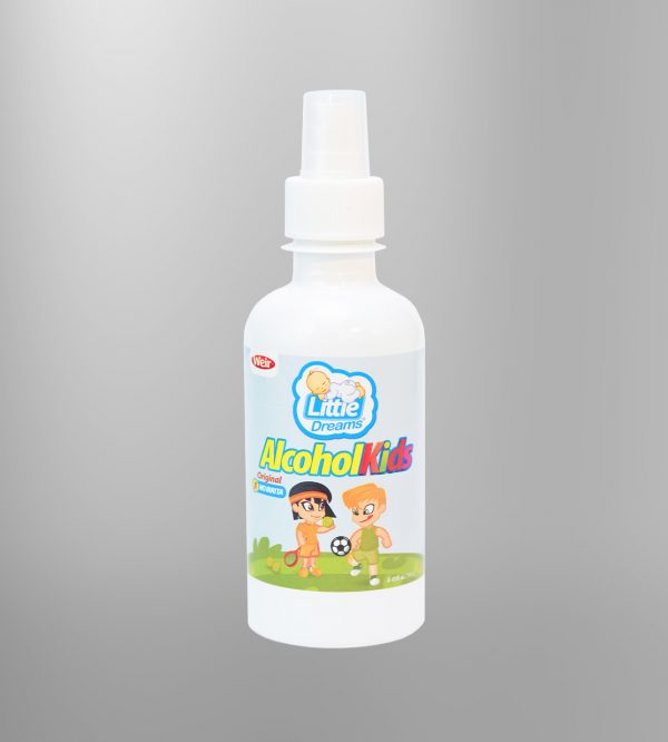ALCOHOL KIDS ORIGINAL CON ATOMIZADOR 250ML