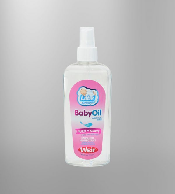 BABY OIL CON ATOMIZADOR 250ML