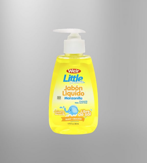 JABON LIQUIDO INFANTIL DE MANZANILLA
